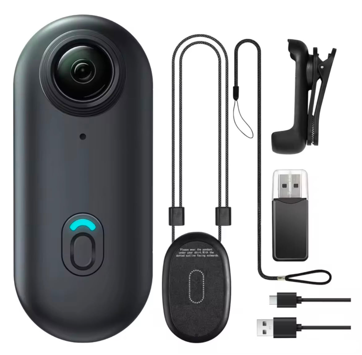 WiFi Mini Body Cam 4K - Compact Sports & Adventure Camera