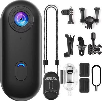 WiFi Mini Body Cam 4K - Compact Sports & Adventure Camera