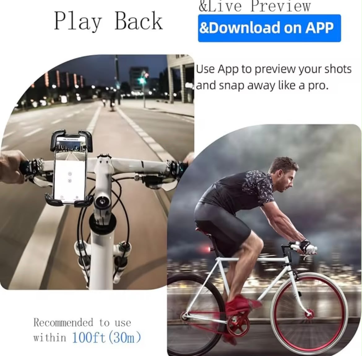 WiFi Mini Body Cam 4K - Compact Sports & Adventure Camera