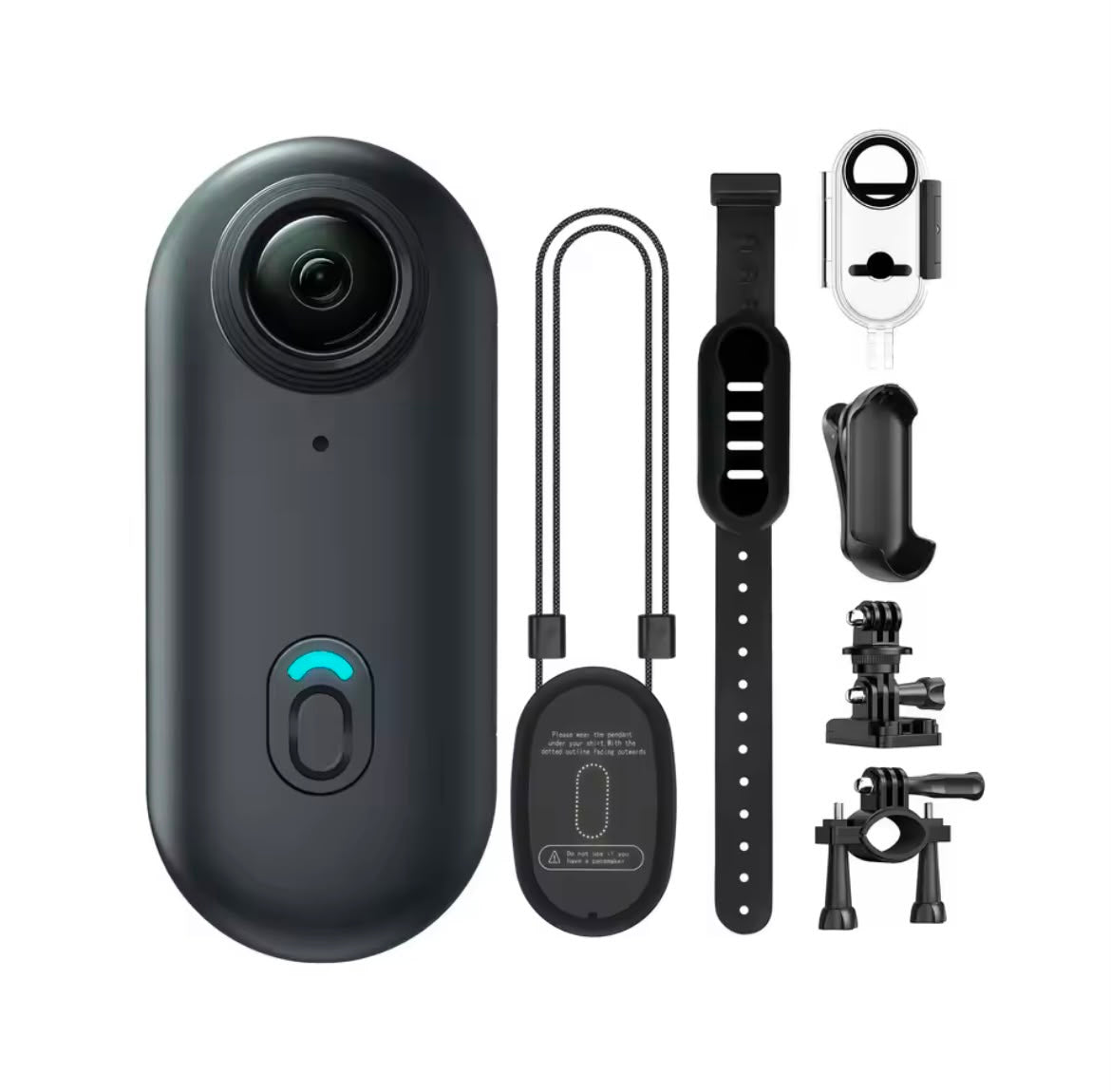 WiFi Mini Body Cam 4K - Compact Sports & Adventure Camera